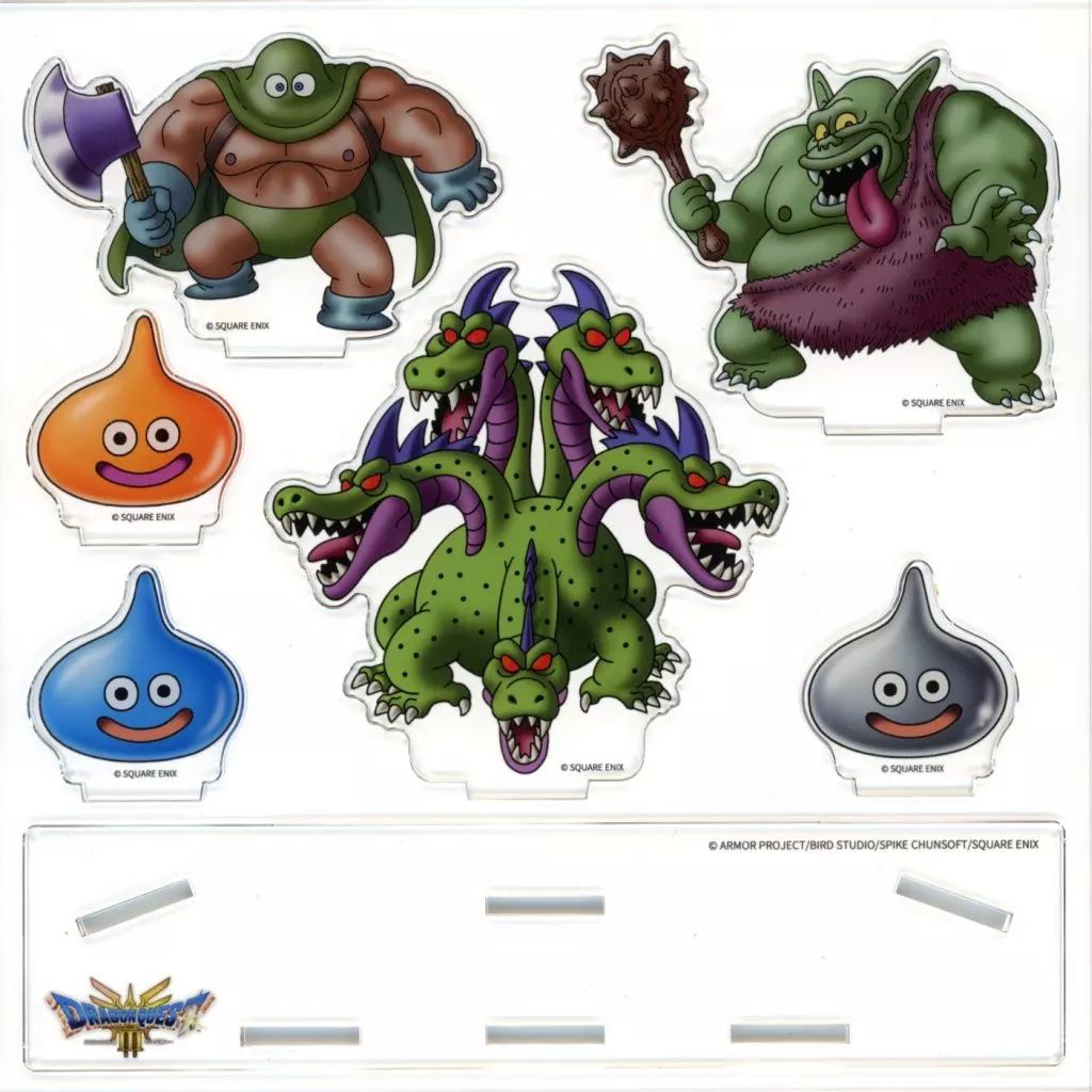 Switch　ドラゴンクエスト3そして伝説へ+スライムと強敵たちアクリルスタンド 中古】アクリルスタンド・アクリルパネル スライムと強敵たち