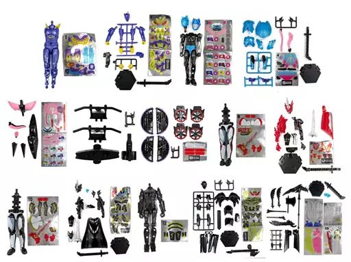 中古】食玩 トレーディングフィギュア 全14種セット 「装動 仮面 