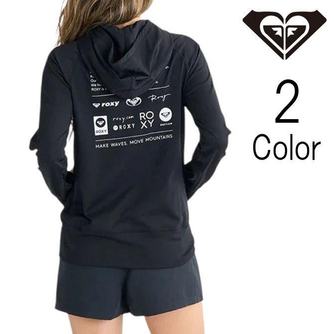 ロキシー Roxy レディース HISTORICAL LOGO HOODIE RASH 長袖 パーカー ラッシュガード