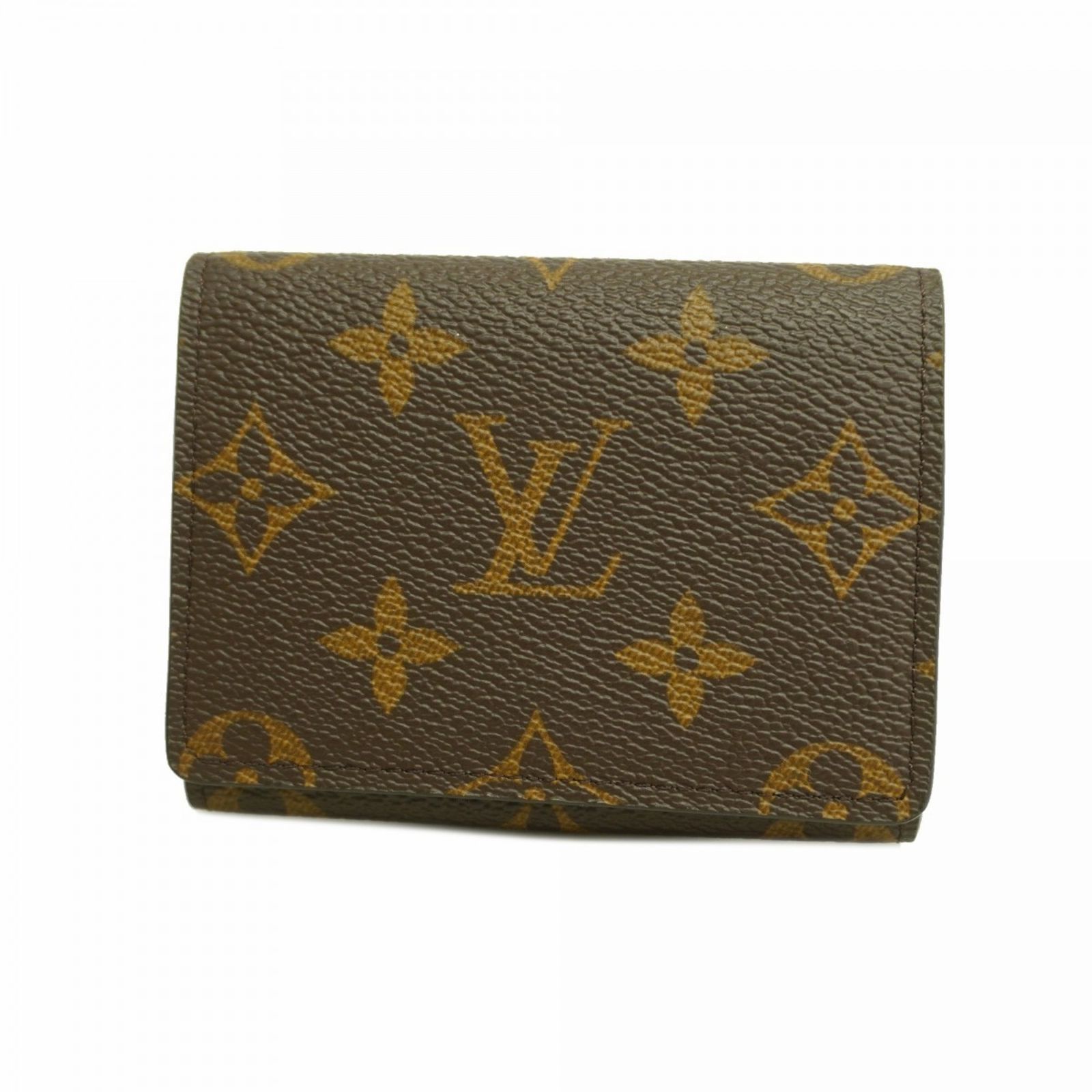 ルイ ヴィトン Louis Vuitton ルイ ヴィトン 名刺入れ モノグラム アンヴェロップカルトドゥヴィジット M63801 ブラウンメンズ レディース
