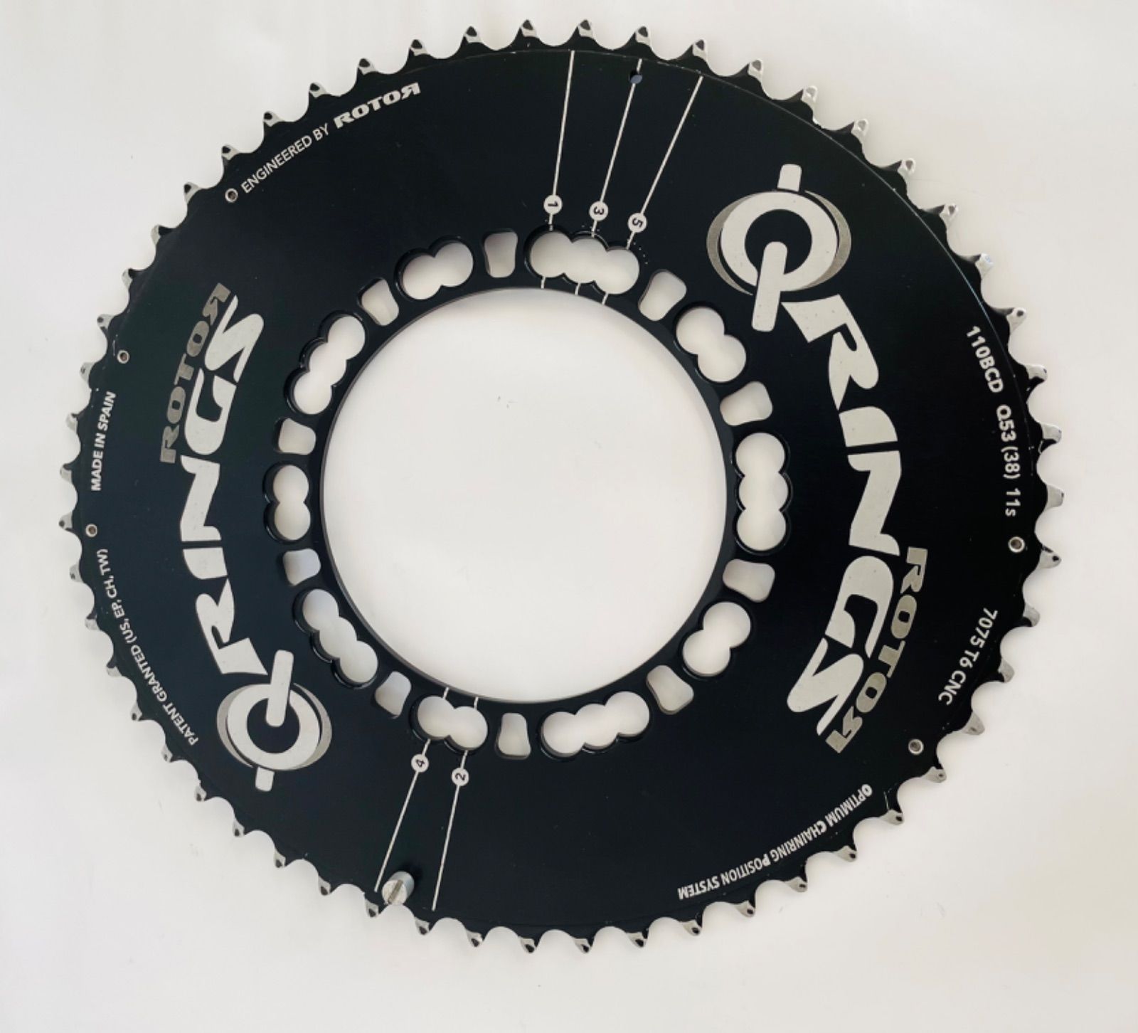 ★値下げ★Rotor QRINGS 53-39T 11S 楕円チェーンリング ROTOR 「ローター」 QRINGS 39T 楕円 チェーンリング / 滋賀大津