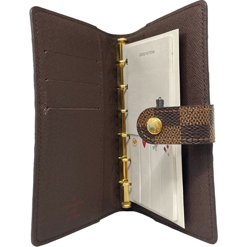 LOUIS VUITTON ルイヴィトン アジェンダPM R20700 ブラウン ダミエ エベヌ 手帳カバー レディース 12509K210 SKLAD-KIRPICHA_RU