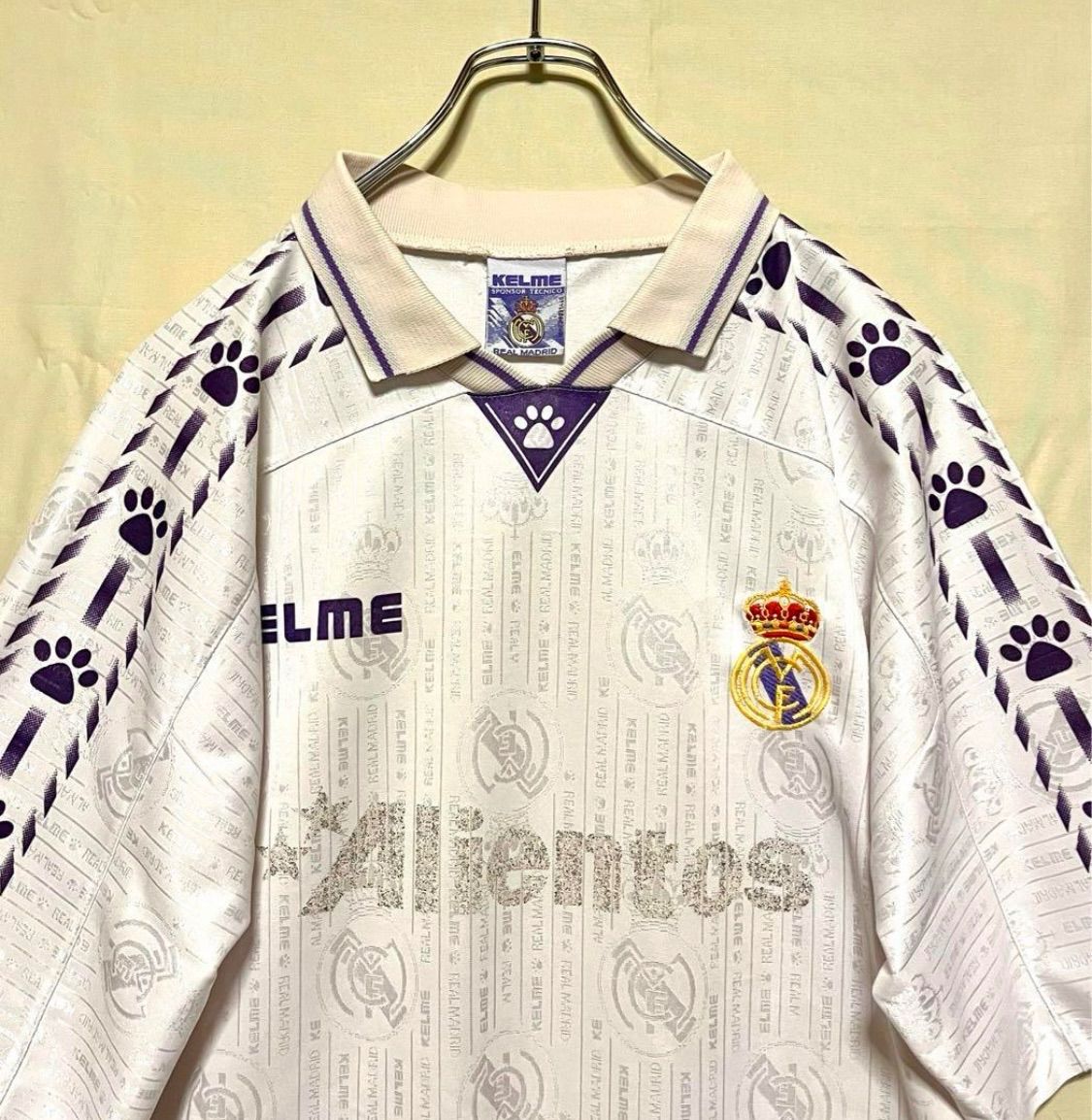 KELME レアル•マドリード 長袖 ユニフォーム Lサイズ KELME 紫 長袖