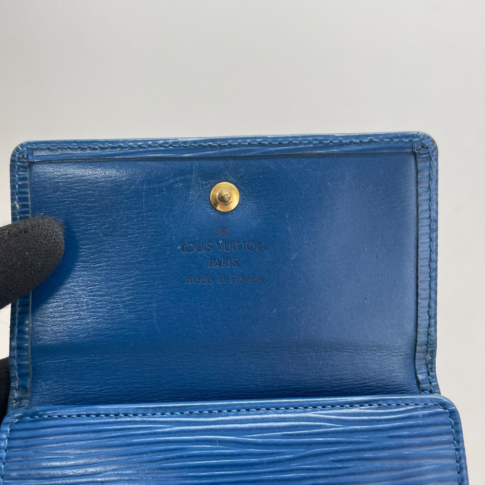 1541 ルイヴィトン エピ 三つ折り財布 エリーズ ブルー 1541 ルイヴィトン エピ 三つ折り財布 エリーズ ブルー - メルカリ