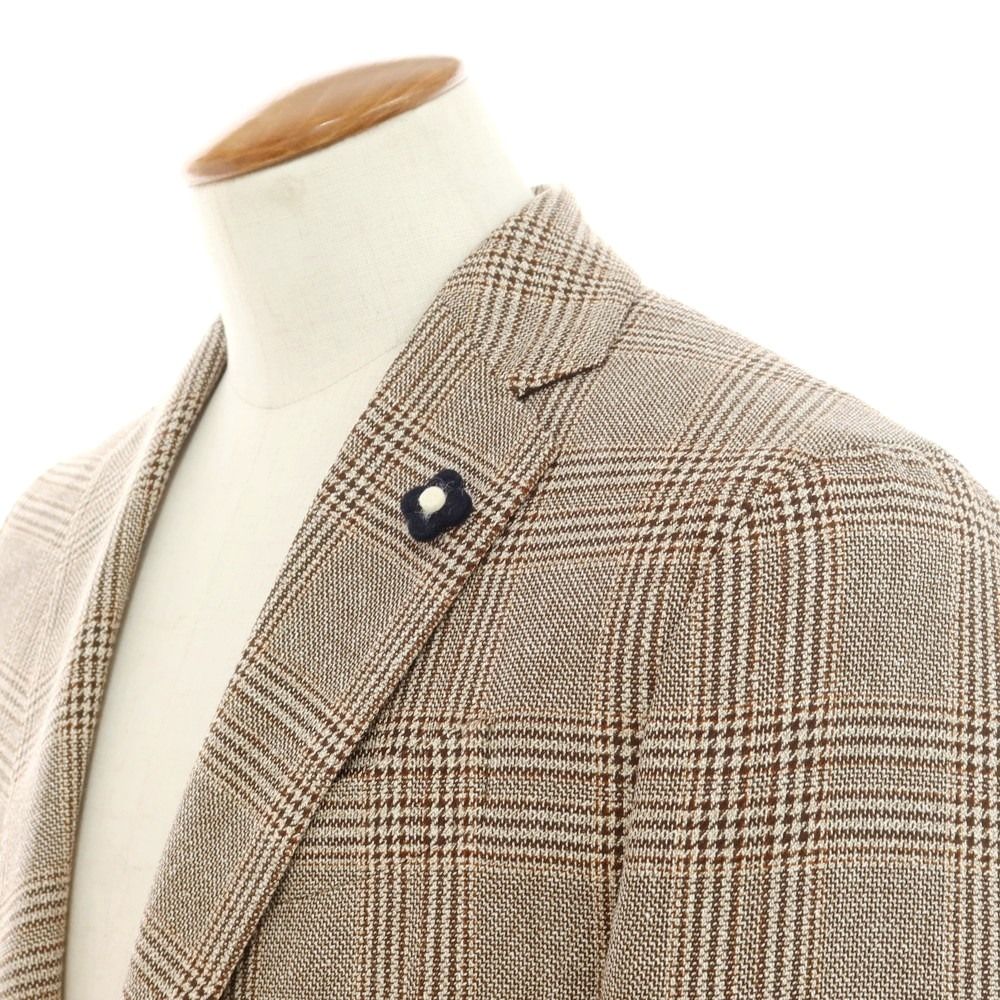 LARDINI ラルディーニ ウール テーラードジャケット ブラウン 【公式通販】