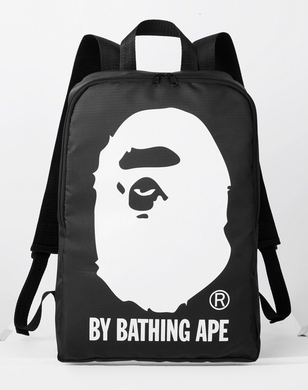 ニ*ー様 A BATHING APE リュック　黒 AAPE NOW BACKPACK（バックパック/リュック）｜AAPE BY A