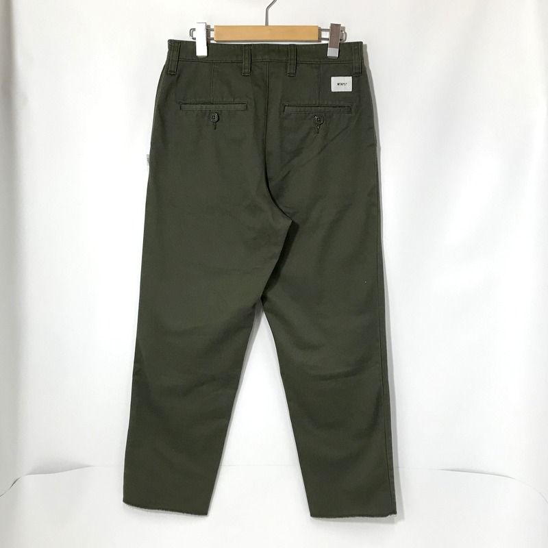 WTAPS チノパンツ 192WVDT-PTM06 TROUSERS COPO TWILL トラウザーズ
