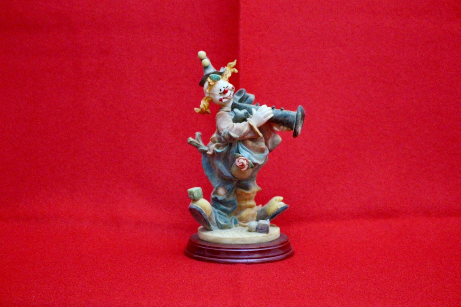 イタリア雑貨・ピエロコレクション【ハートのピエロ　トランペット】 イタリア雑貨・ピエロコレクション【ハートのピエロ トランペット】