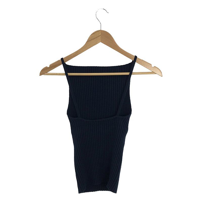 SHISHIKUI KNIT CAMI / NAVY THE SHISHIKUI | . Cami LONG