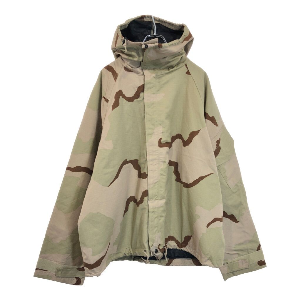 L.L.Bean ベージュ ナイロンジャケット REG LARGE 種類83：015グリーン×ライトベージュ/B3L AZ-6321 アイトス 長袖