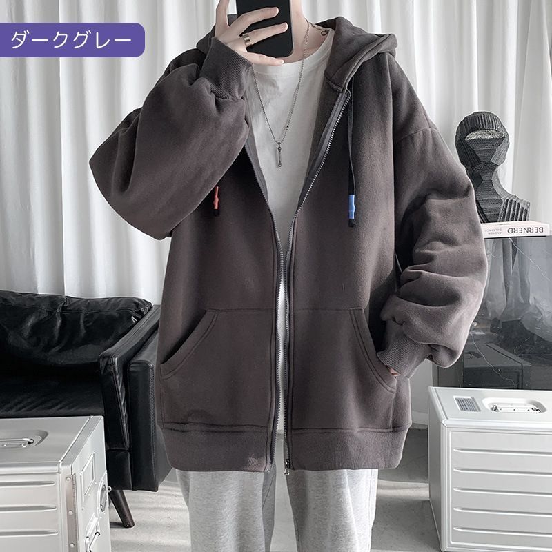 値下げ不可 Y-3 グレー ジップアップパーカー 21258707_51536840_1000.jpg