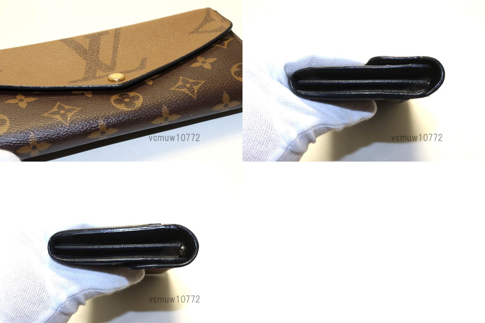 極美品】ICタグ ルイヴィトン ポルトフォイユ サラ ジャイアント