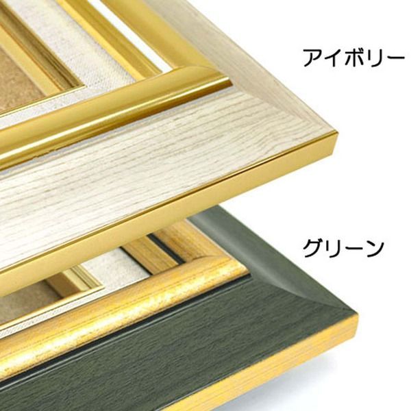 日本製 油絵額縁|フレーム F20号|グリーン 壁掛けひも|アクリル| 8116 WWW_IMPECCABLEHEALTHCARESERVICES_COM
