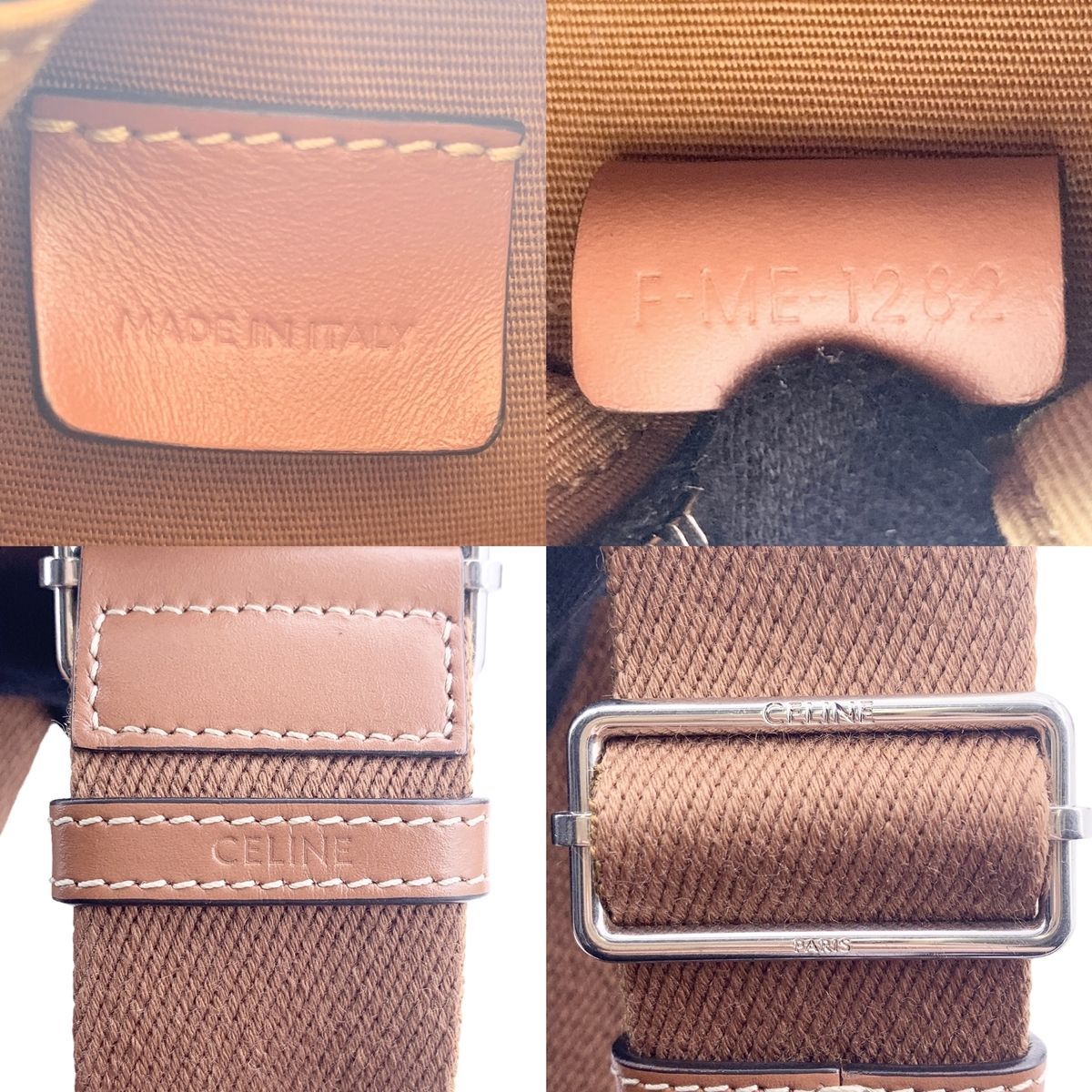 中古】 CELINE セリーヌ ショルダーバッグ 110052EJF.04LI トリオンフ 