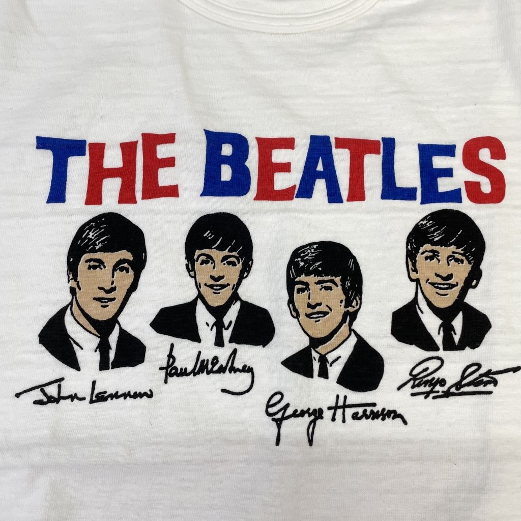 【中古】 HUMAN MADE ヒューマンメイド BEATLES T-SHIRT ビートルズTシャツ ホワイト サイズ2XL メンズ 半袖Ｔシャツ  コットン 2024年4月販売品 中古品 01w00063 【結城店】