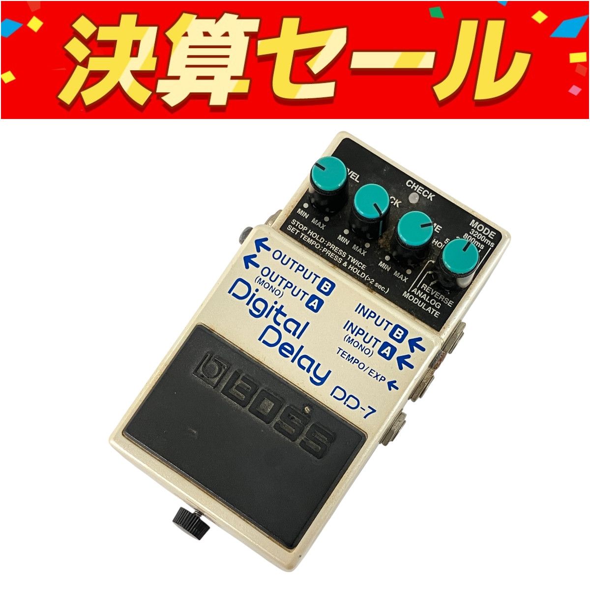 BOSS Digital Delay DD-7 エフェクター デジタルディレイ ボス 音響機器 ギター Y10148197