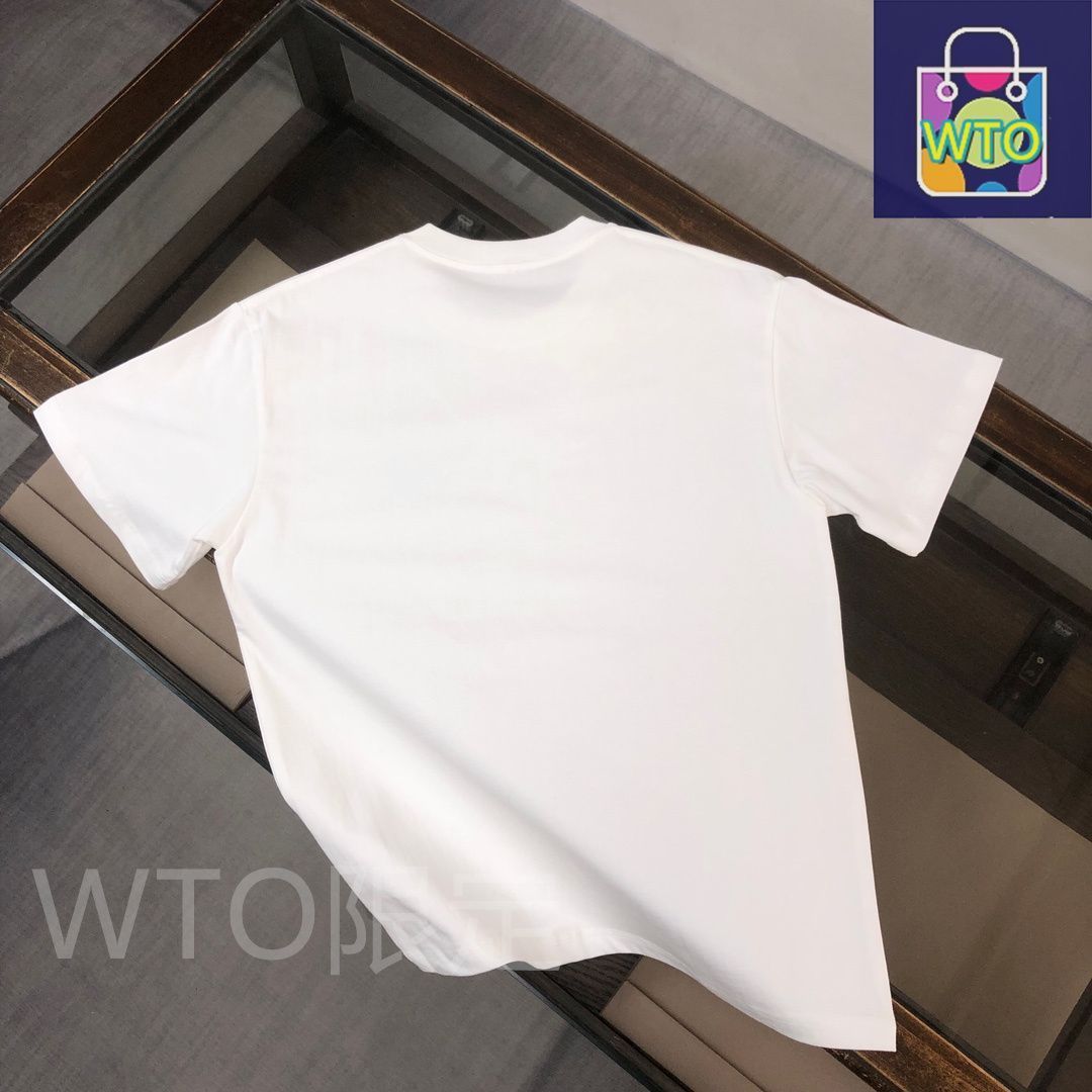 ⚡️【美品】LOEWE ホワイト Tシャツ ロゴプリント 本日限定特価】LOEWE 春夏 ロゴプリントTシャツ [本日特価|新品
