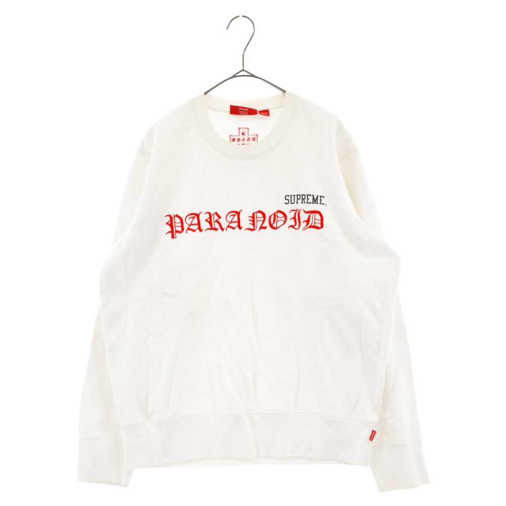 レア物　シュプリーム　ブラックサバス　パラノイド　クルーネック　16ss 　M Supreme シュプリーム 16SS Black Sabbath Paranoid Crewneck