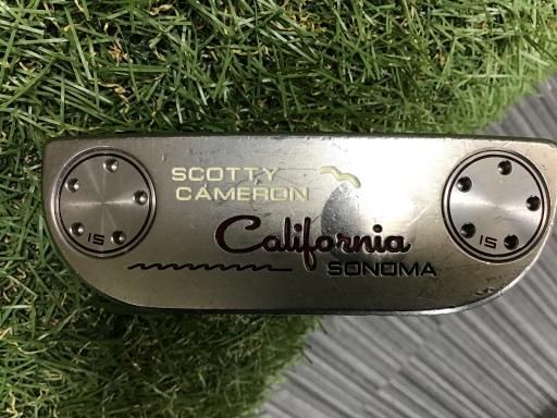 タイトリスト SCOTTY CAMERON California SONOMA 34インチ 15g パター PT スチール フレックスその他 メンズ 男性用 右利き 右用 Cランク ゴルフクラブ