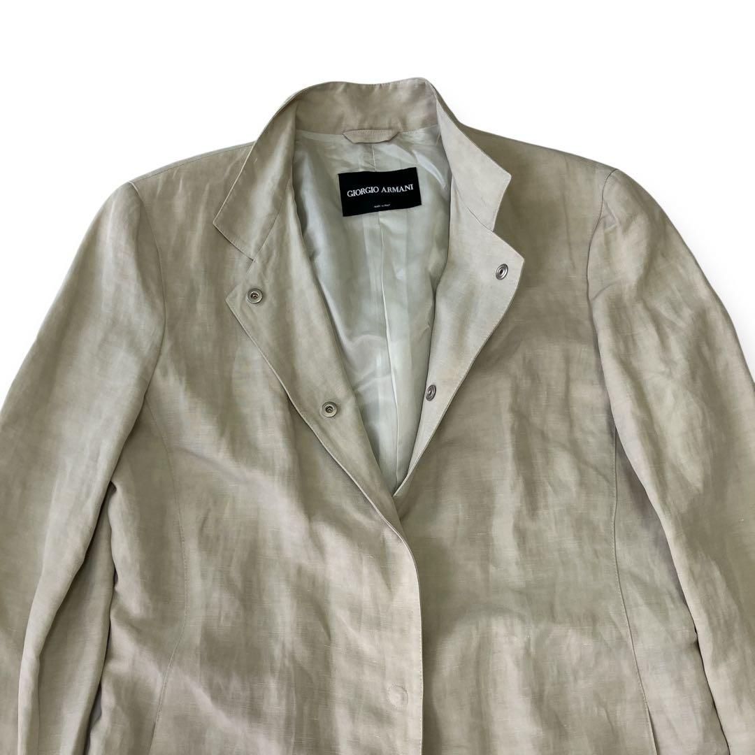 ARMANI ジョルジオ アルマーニ レディース コート ロング丈 ベージュ