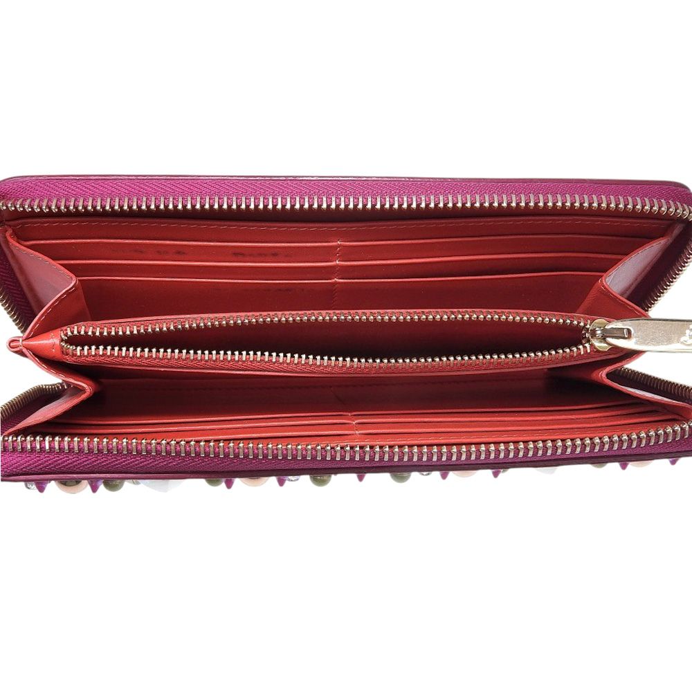 クリスチャンルブタン パテントレザー スタッズ ラウンドファスナー 長財布 楽天市場】クリスチャン・ルブタン パテント ラウンドファスナー長財布