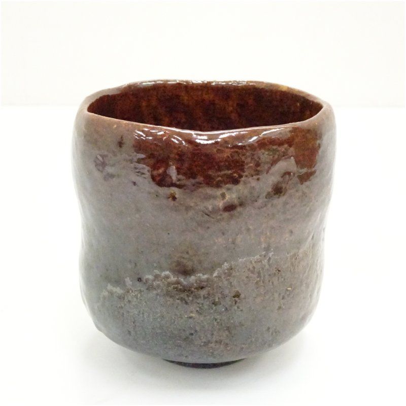 T76 茶碗 『大樋焼』『中村長阿弥造』 共箱 抹茶碗 茶道具 大樋焼