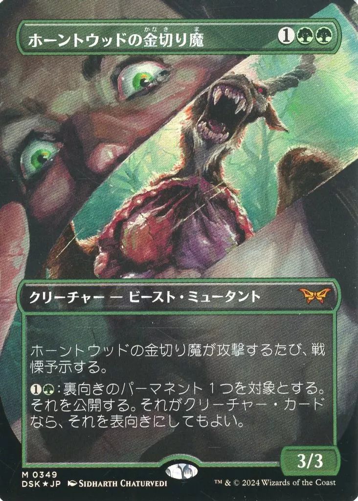 中古】マジックザギャザリング 0349[神話R]：【DSK】【FOIL】【鏡の