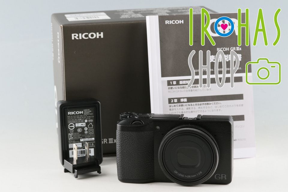 Ricoh GR IIIx Digital Camera With Box #57747L8 - メルカリ