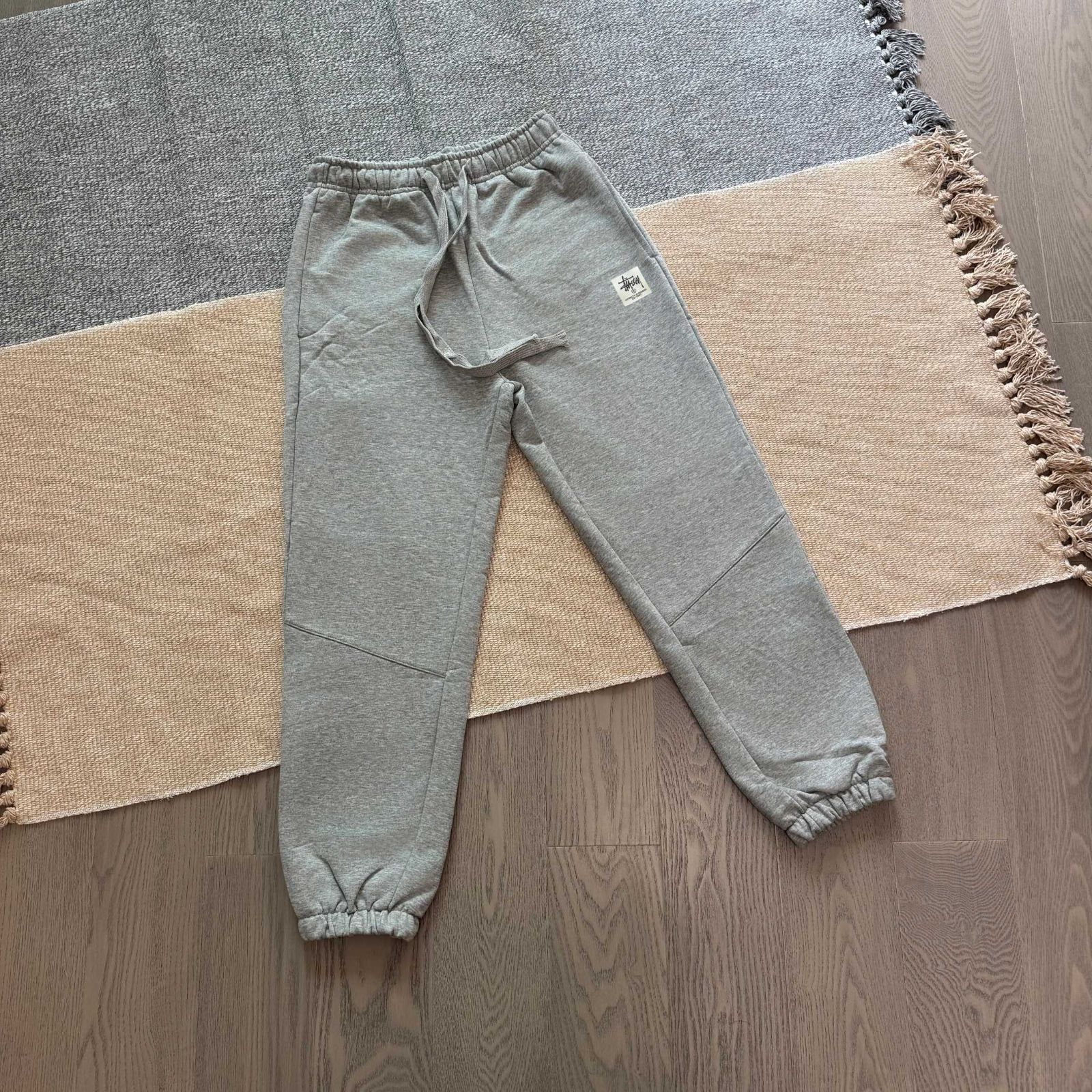 Stussy クラシック スモール レーベル テリー スウェットパンツ 男女兼用