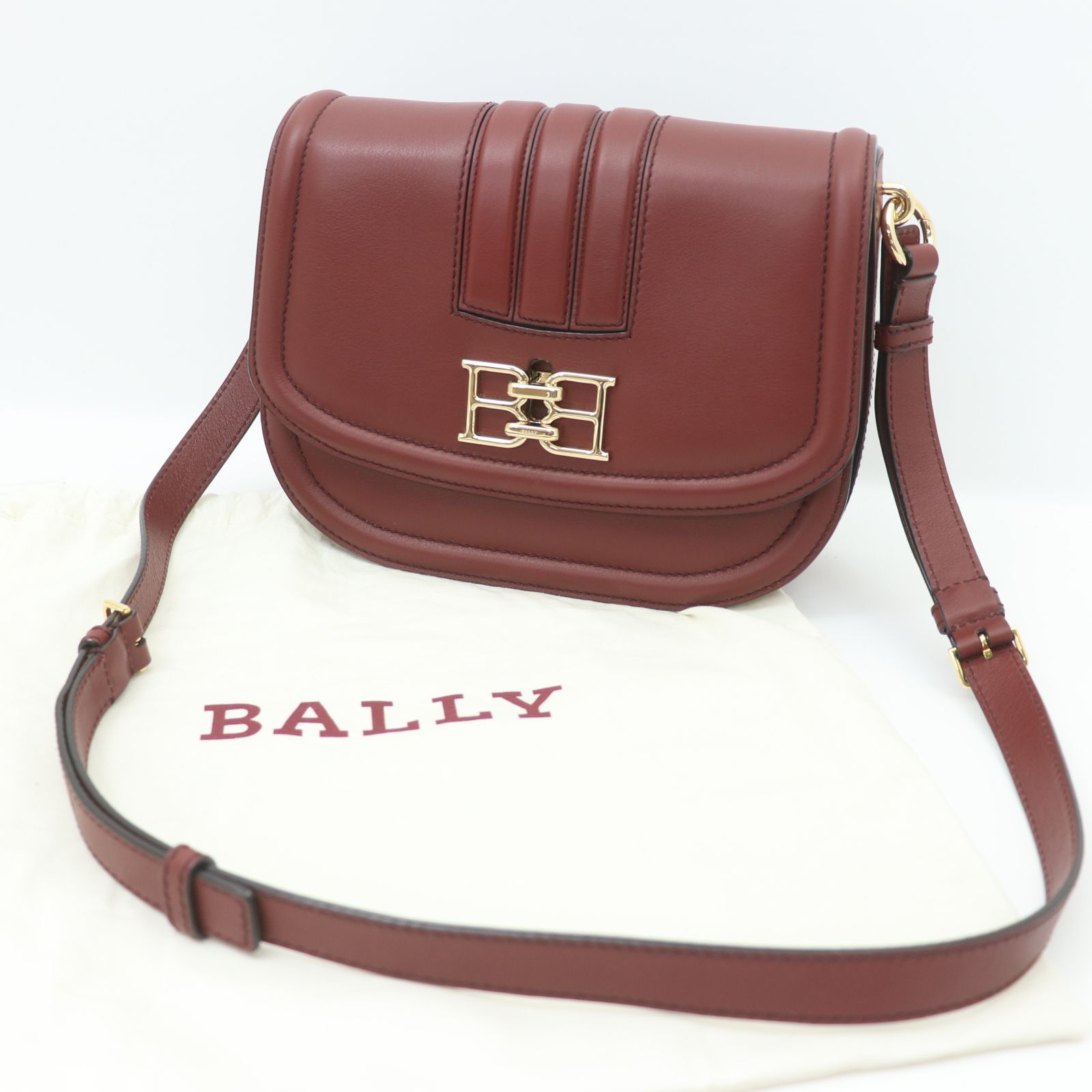 ITFC99AN64I0 美品 BALLY バリー Baily ベイリー ショルダー バッグ 
