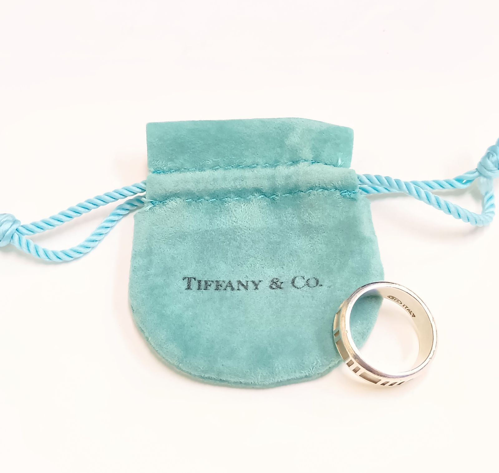 Tiffany& Co. アトラスリング　14号 ティファニー アトラスリング 925 Tiffany & Co. 14号 - メルカリ