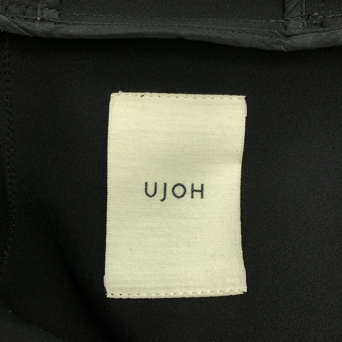 UJOH / パーカー/2/ポリエステル/BEG/無地/U783-Y03-901 Ujoh ウジョー 21AW ハーフジッププルオーバーパーカー U783-Y03-901