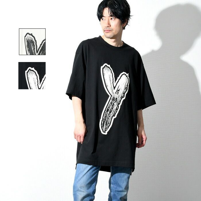 Y-3 LOGO GFX T-SHIRT - メルカリ