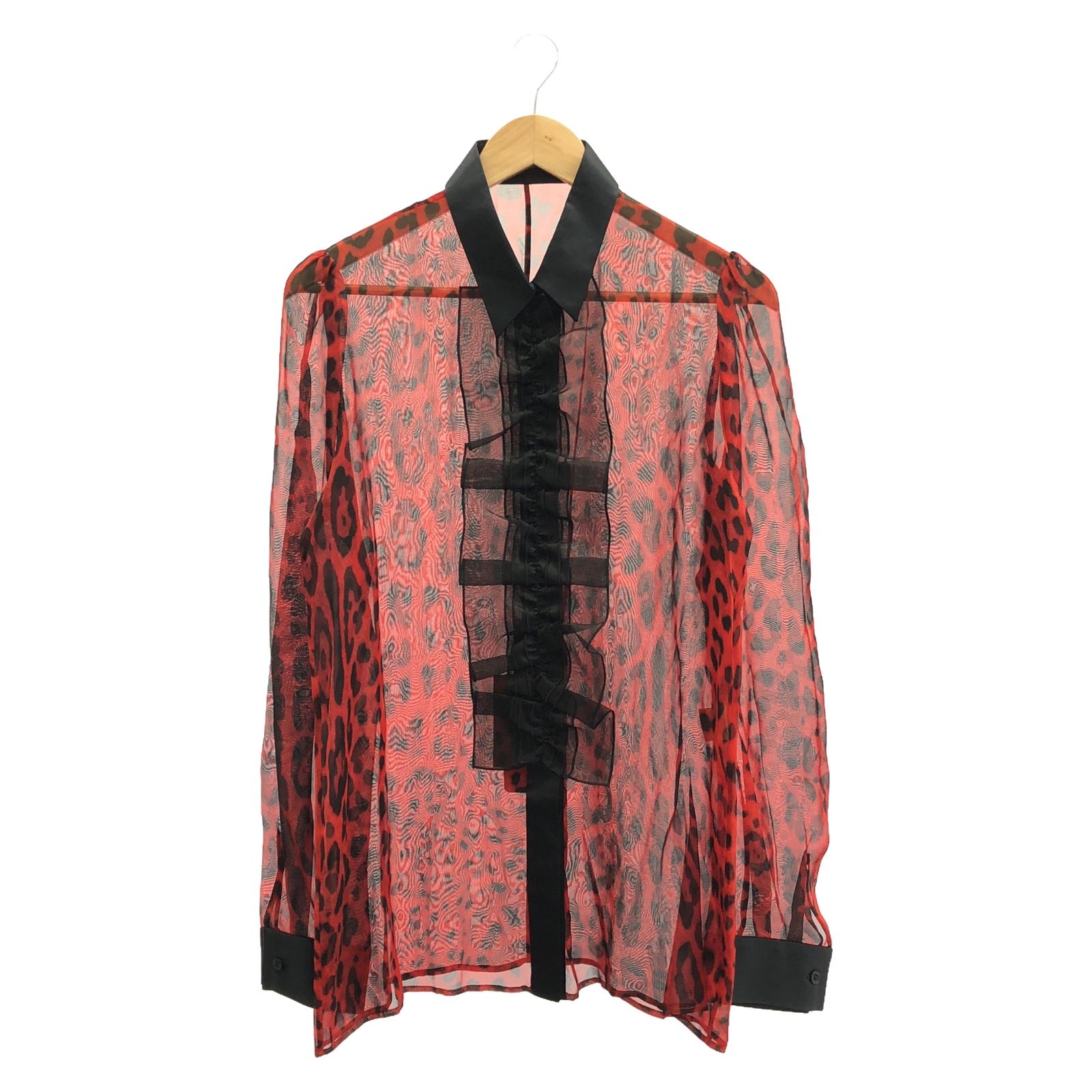 ドルチェアンドガッバーナ DOLCE u0026 GABBANA その他ジャケット ジャケット レオパード柄 シルク ジャケット メンズ Used A