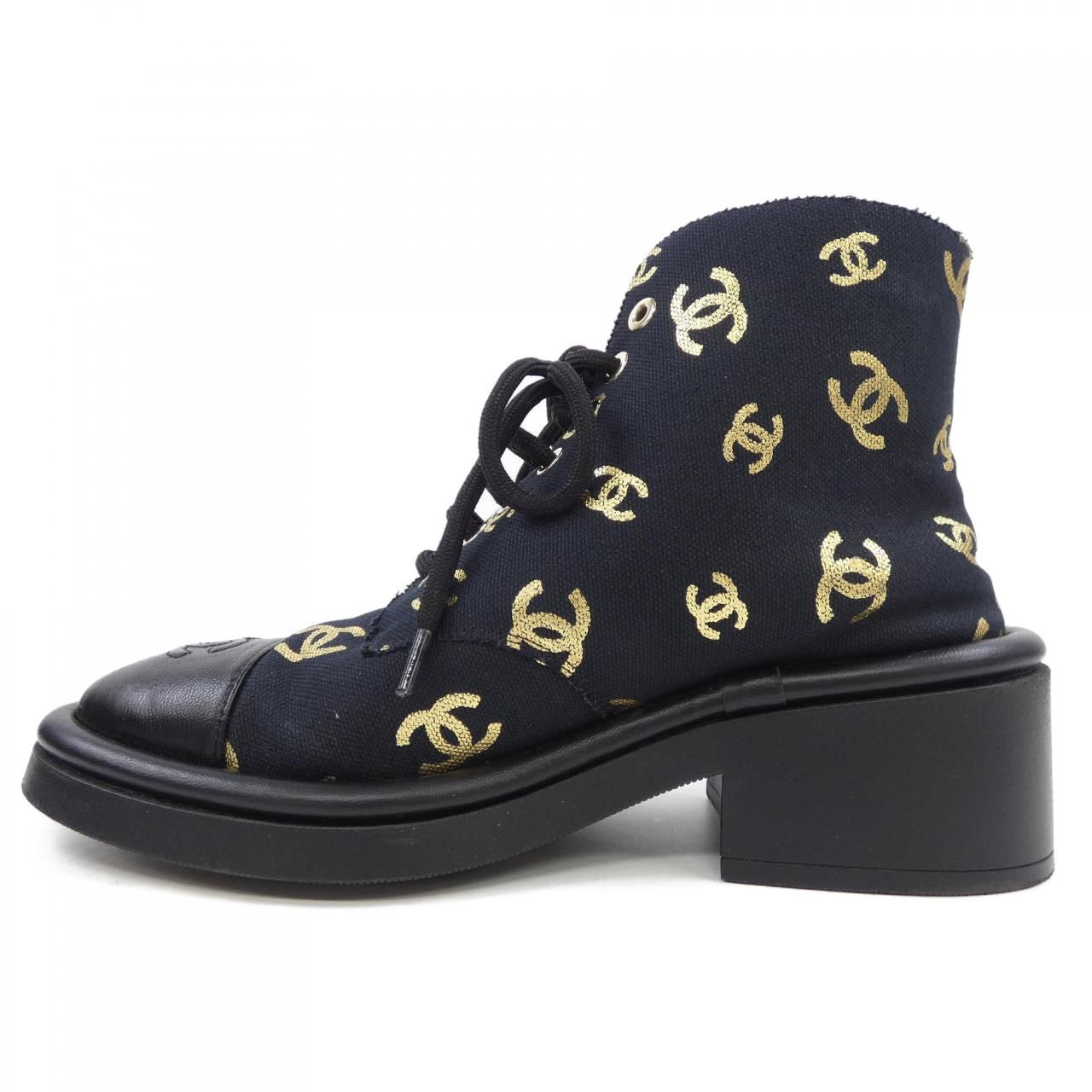 シャネル CHANEL レースアップ G39093Y56084 ブーツ