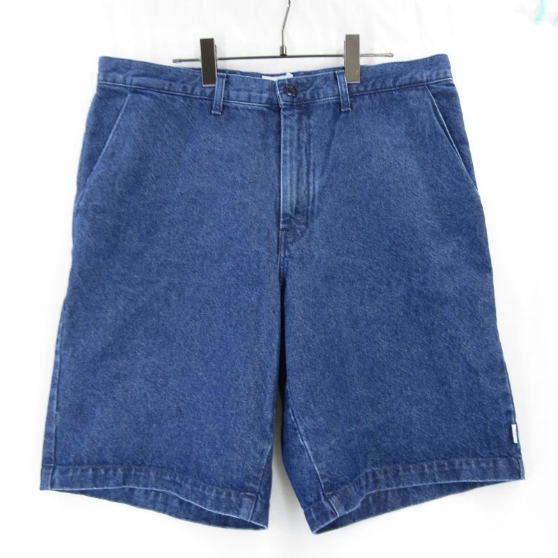 WTAPS ダブルタップス デニムショーツ 23SS WRKS2001|SHORTS|COTTON.DENIM 231BRDT-PTM07 ショートパンツ インディゴ X04 37000229