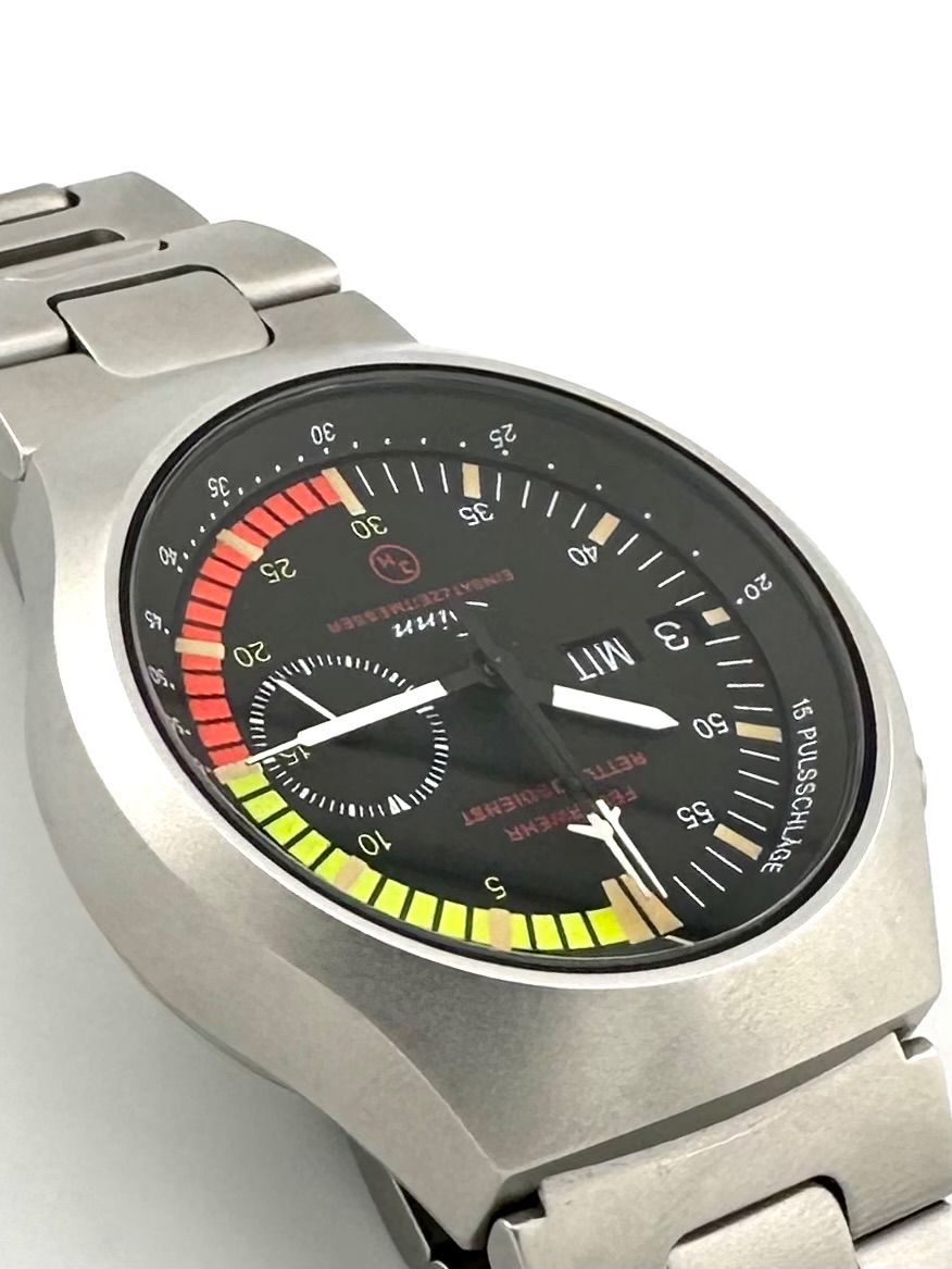 SINN 157.EZM4 クロノグラフ デイデイト レマニア5100 自動巻き時計  