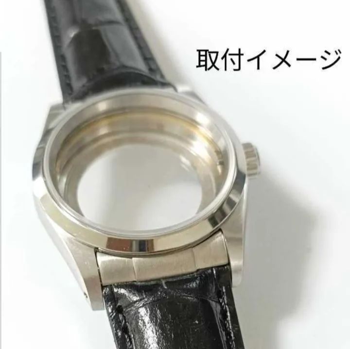 19mm 腕時計 革ベルト用 社外品 フラッシュフィット マット