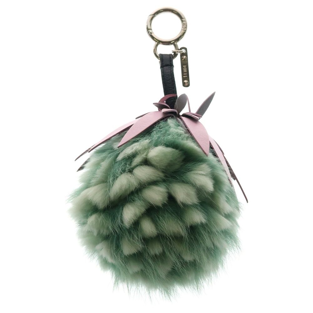 FENDI (フェンディ) フルーツバッグチャーム パイナップル