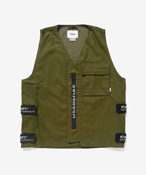 ひし型 新品 XL Wtaps Haggerz Vest ブラック ハンガー付き - 通販