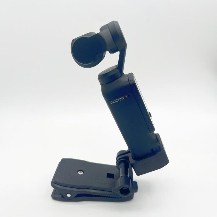 DJI Osmo Pocket3用 ホルダー パーツ リュック ベルト、帽子取り付け用