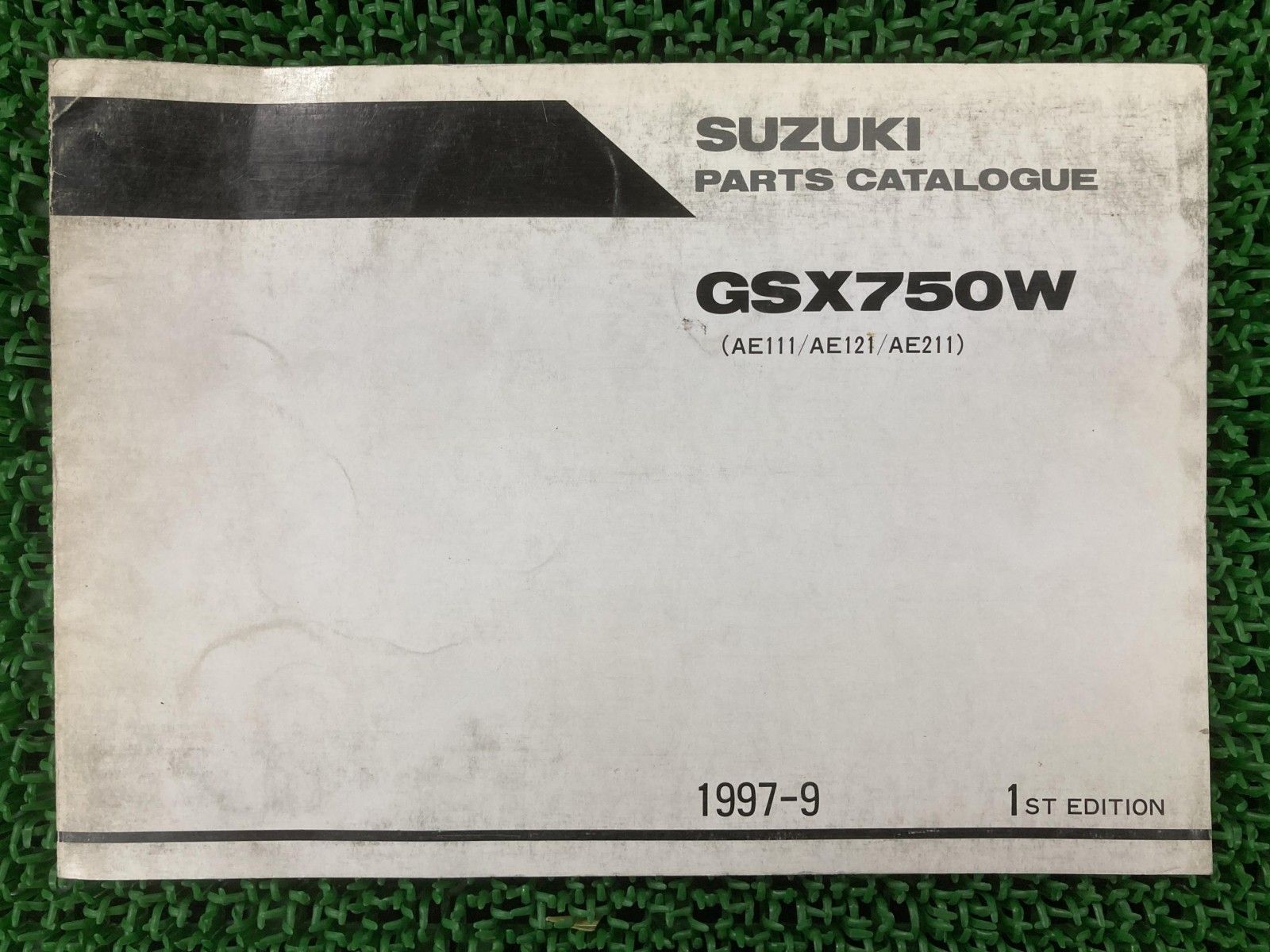 GSX750W パーツリスト 1版 スズキ 正規 バイク 整備書 JS1AE ds 車検 パーツカタログ 整備書 【中古】 83