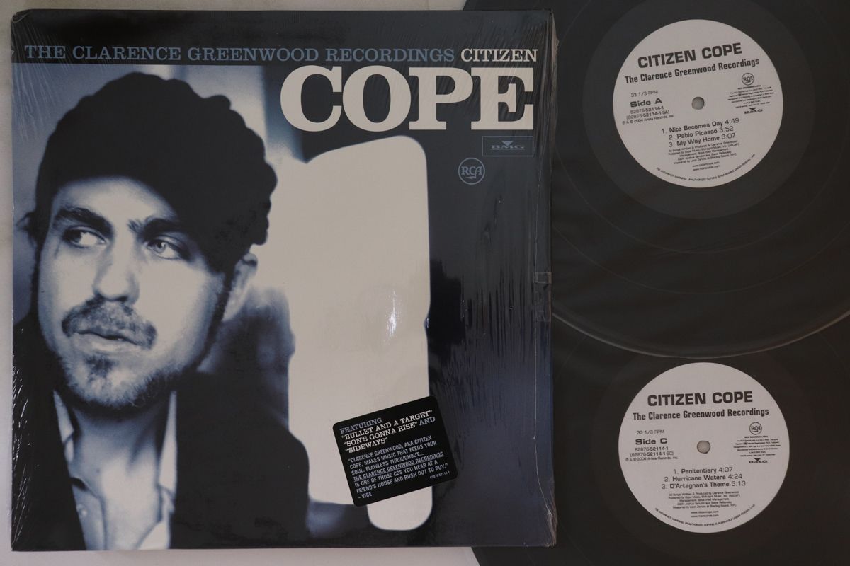 米2discs LP Citizen Cope Clarence Greenwood Recordings 82876521141 RCA /00520 米2discs LP Citizen Cope Clarence Greenwood Recordings
