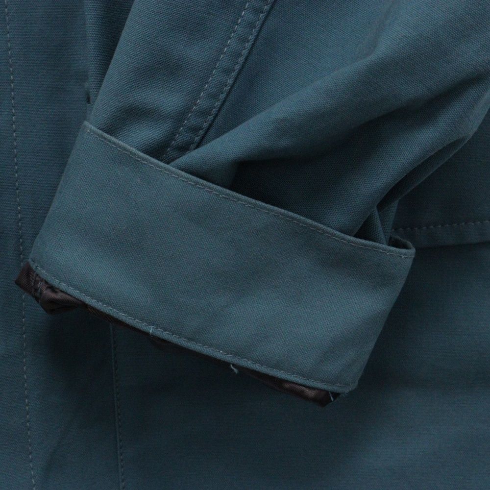 AURALEE (オーラリー) 22AW COTTON OILED CANVASLINER BLOUZON