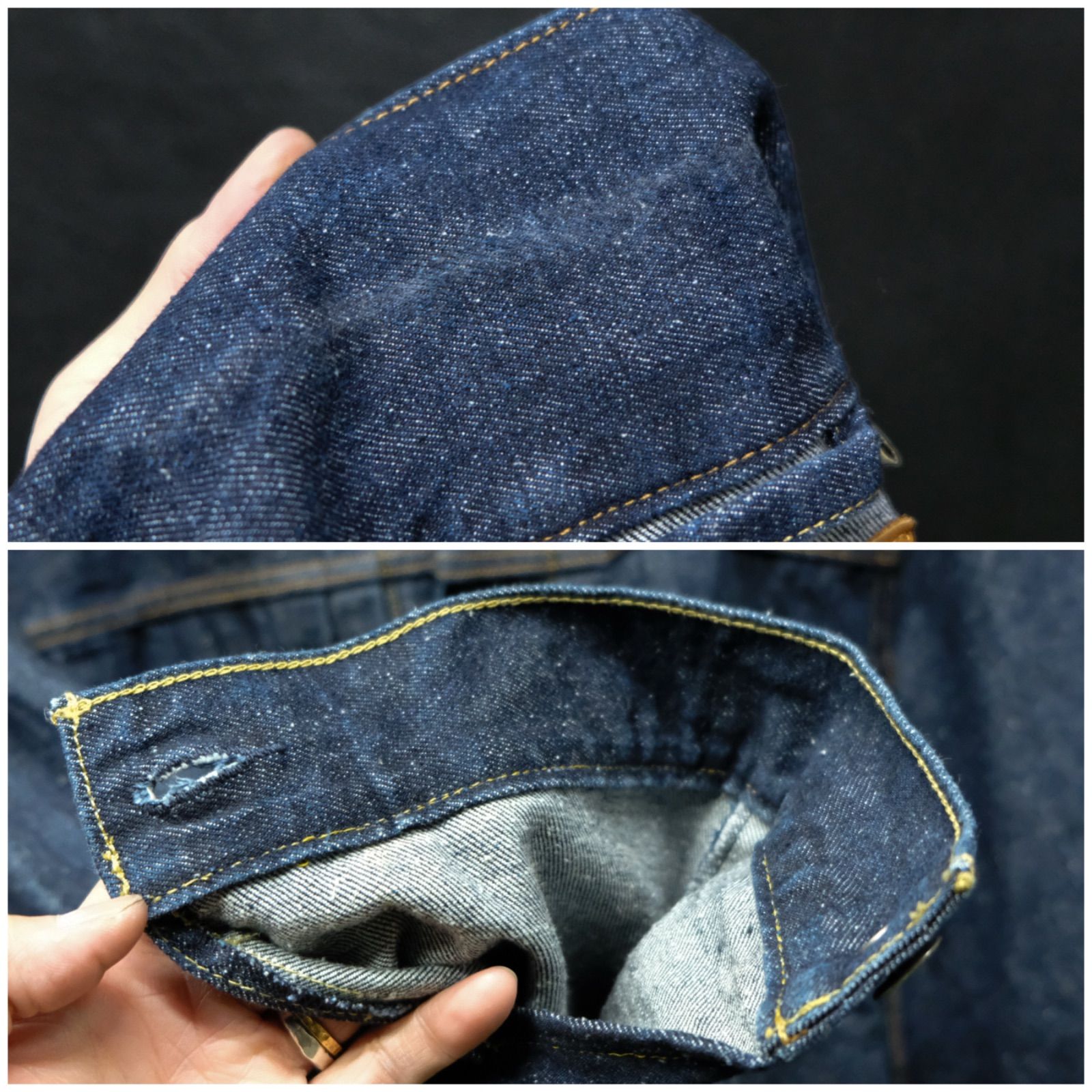 LEVI'S PREMIUM type1 デニムジャケット Lサイズ 赤耳 1st