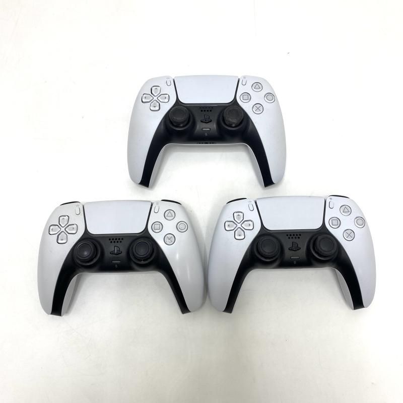 ｹﾞｰﾑOP ｼﾞｬﾝｸ PS5 DualSense ﾜｲﾔﾚｽｺﾝﾄﾛｰﾗｰ 3台まとめ 動作未 95