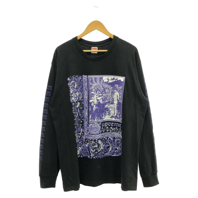 中古】Supreme 24SS Saint Sebastian L S Tee サイズXL ブラック