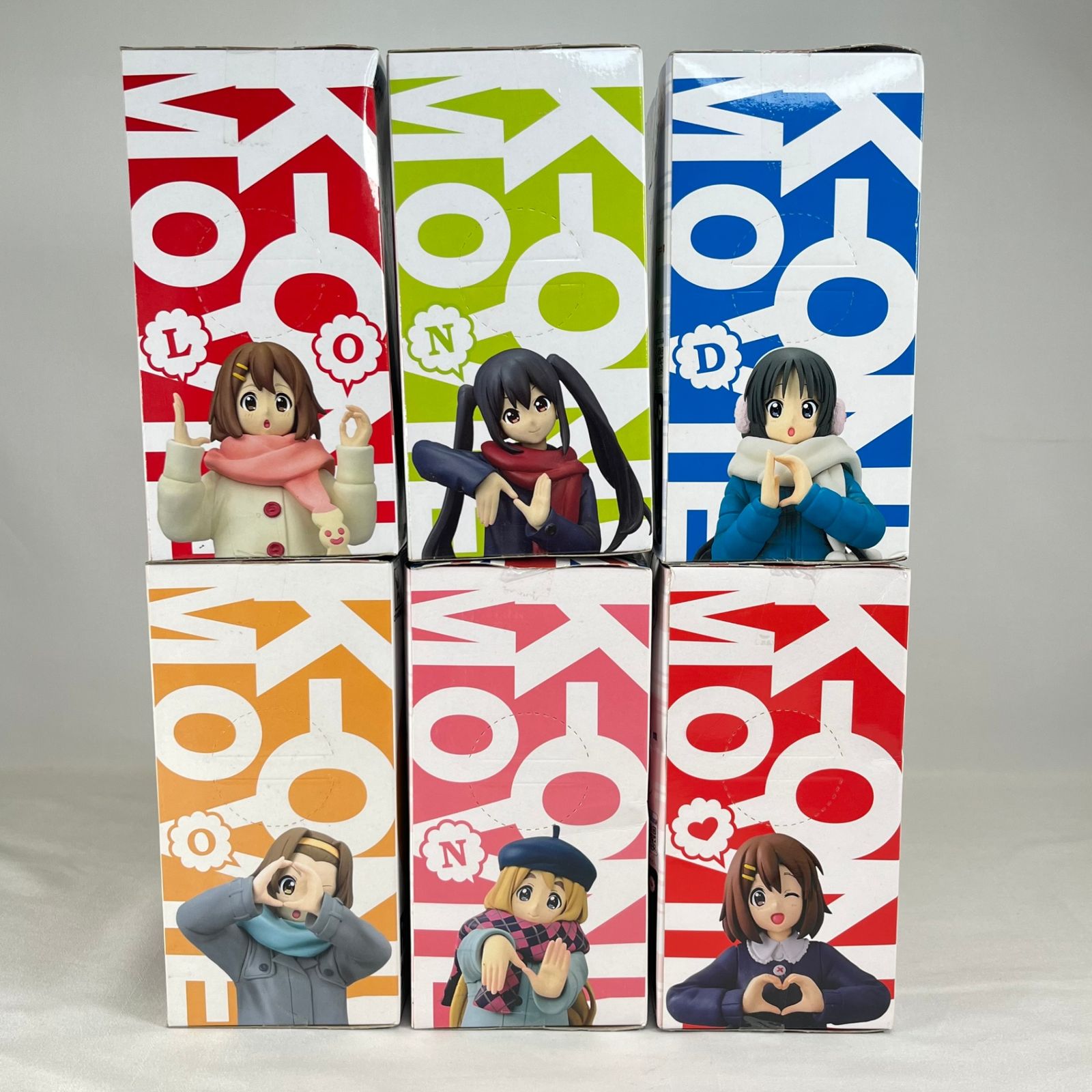 映画 けいおん! DXFフィギュア ロンドン 6点セット 平沢唯 中野