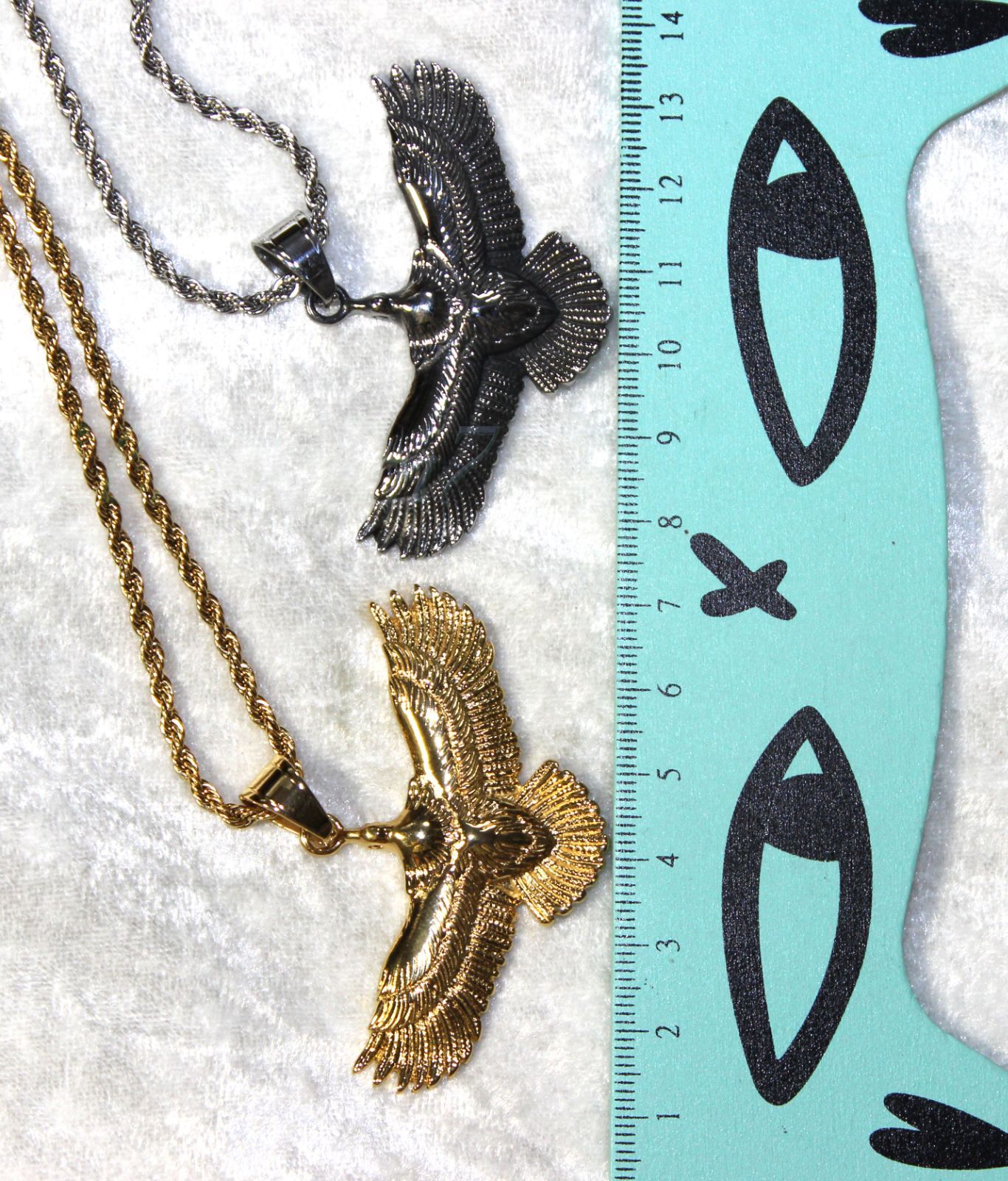 ペア販売）イーグル のペンダント・ネックレス TypeC サージカル
