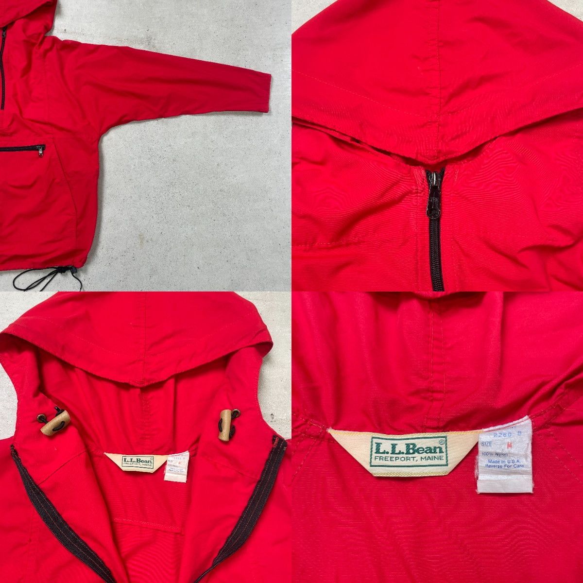 80年代～90年代 USA製 L.L.Bean エルエルビーン ナイロン